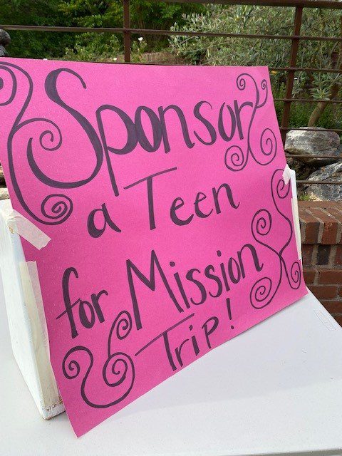 Support Teen Mission Trip