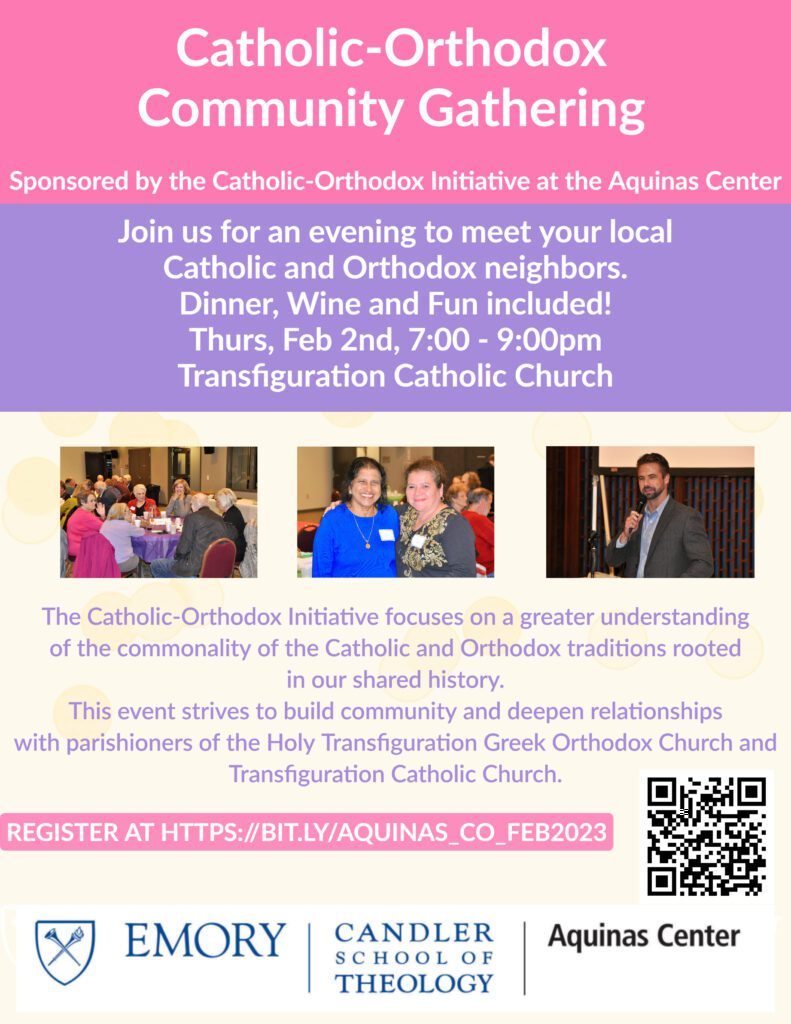 Catholic-Orthodox Community Gathering & Program